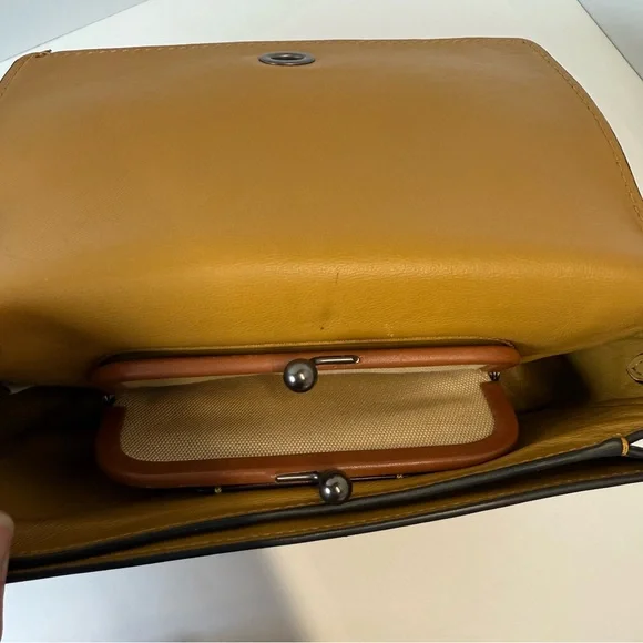 Coach Dinky Leather Crossbody Purse - Picture 8 of 17